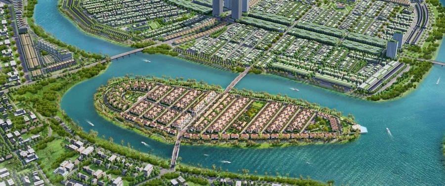 phối cảnh biệt thự sunneva island đà nẵng